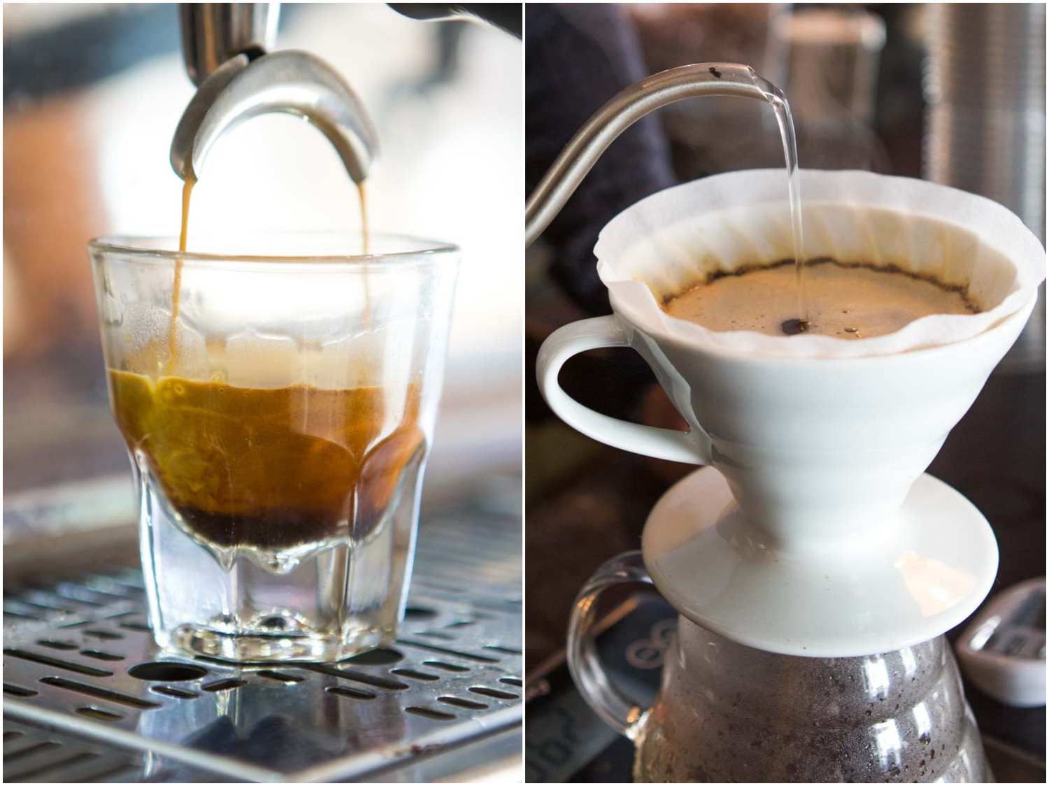 Drip Coffee vs. Espresso
