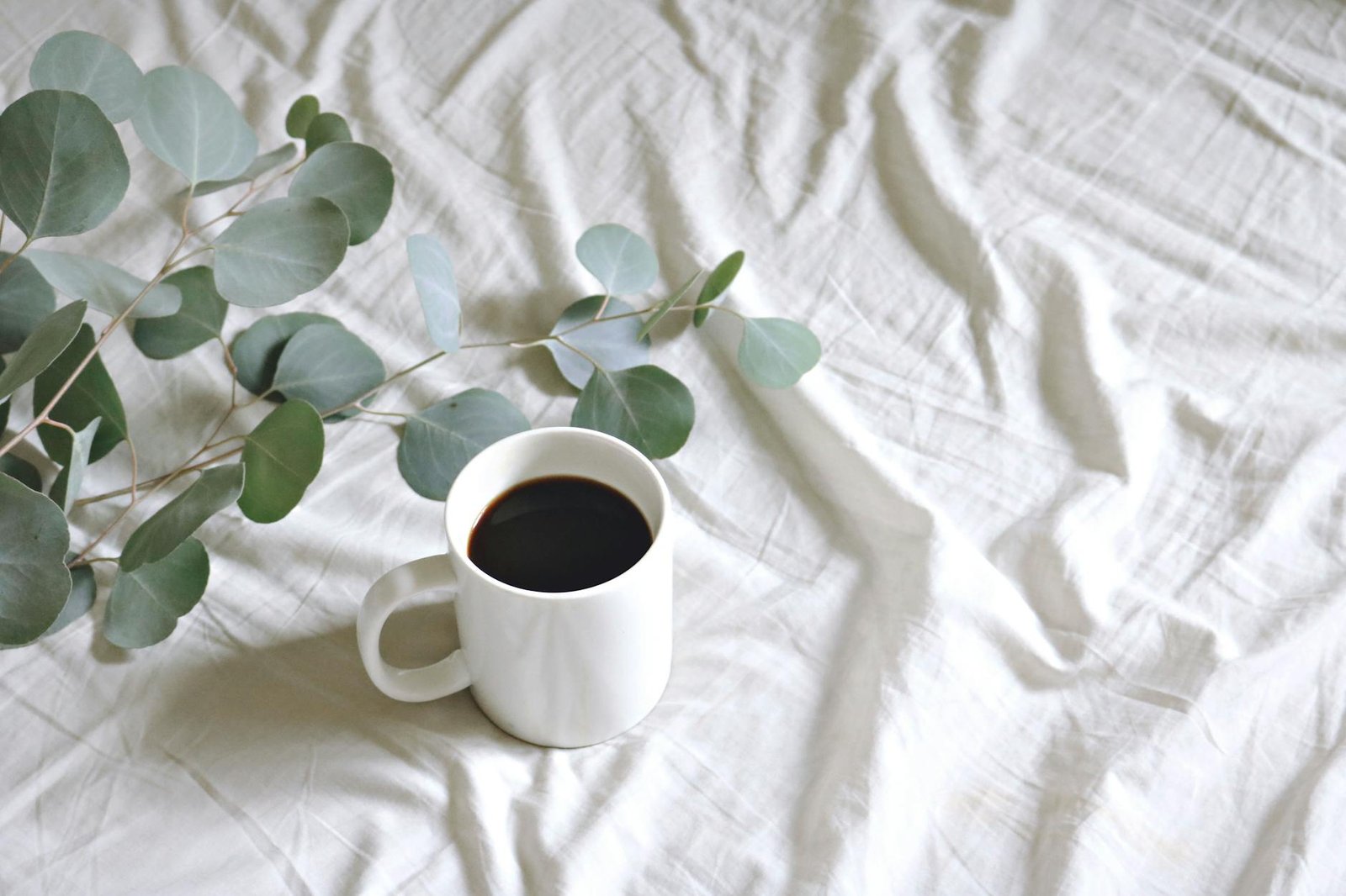 ceramic mug with coffee