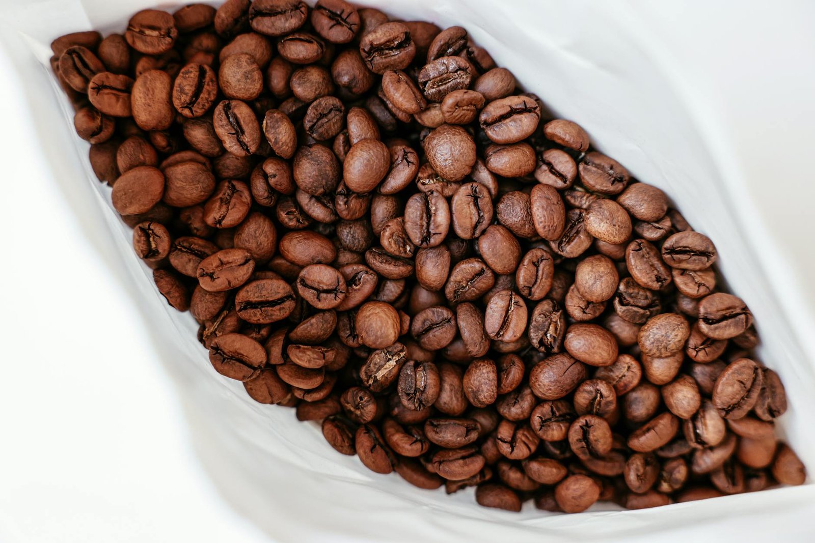 close up shot of roasted coffee beans