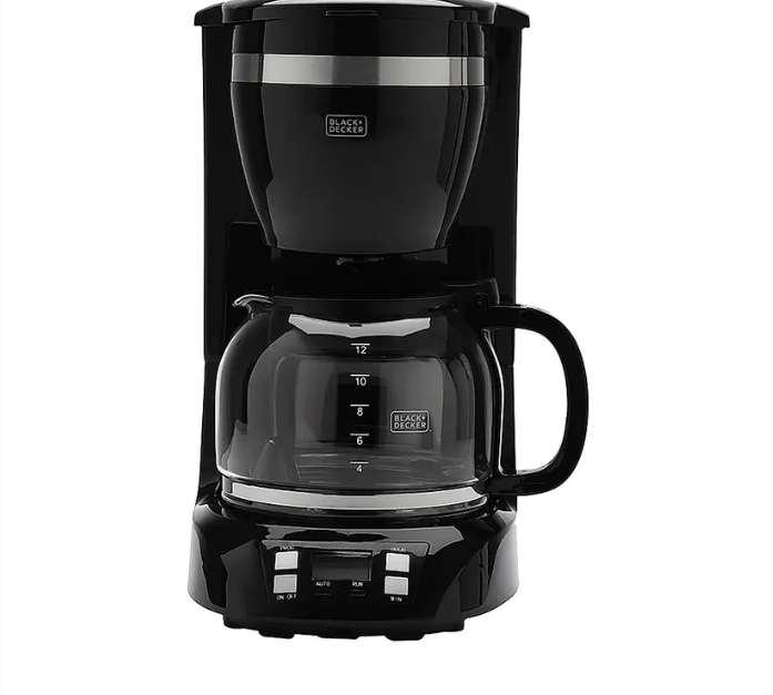 5. Black+Decker 12-Cup Drip Coffee Maker