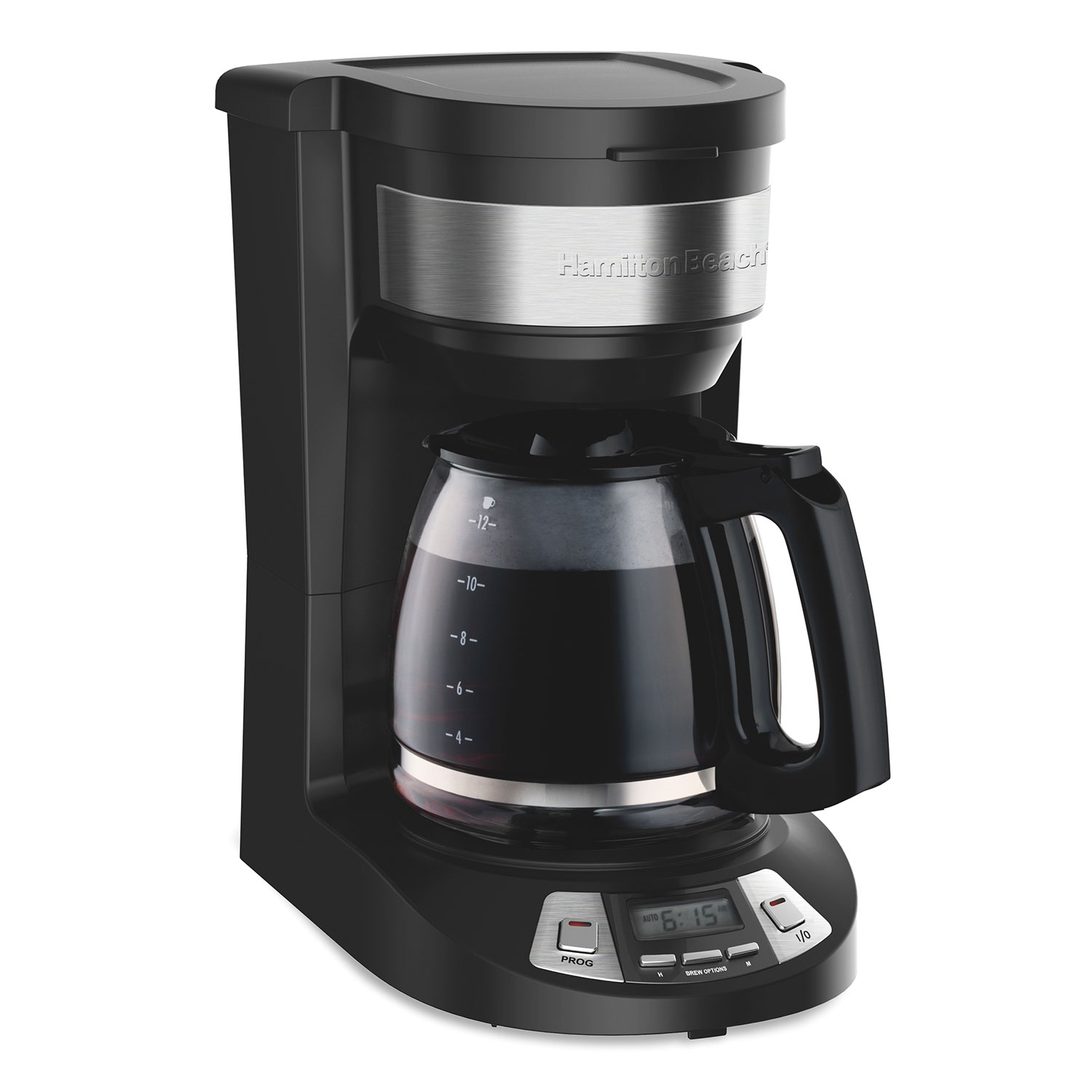 7. Hamilton Beach 12-Cup Programmable Coffee Maker